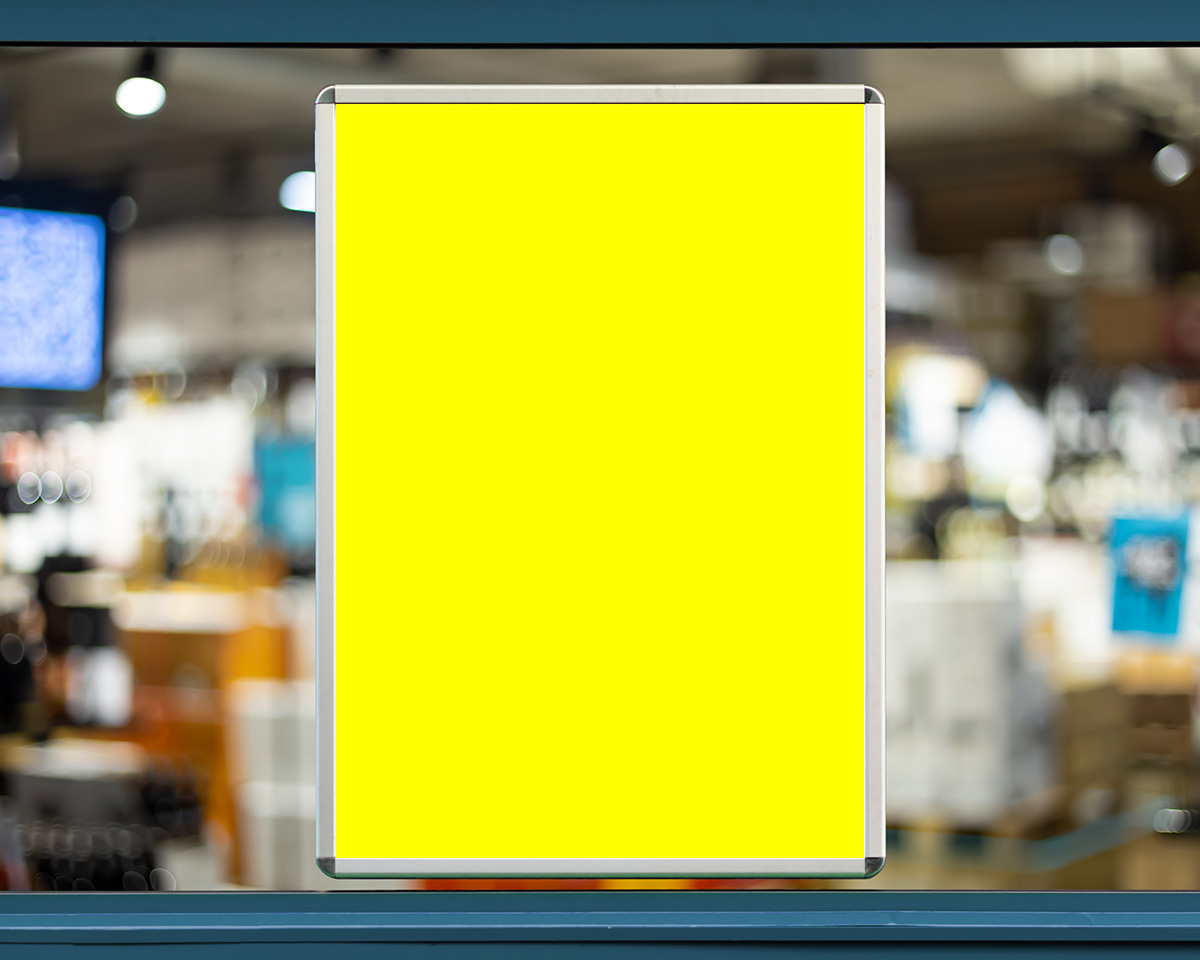 Plakatpapier leuchtgelb